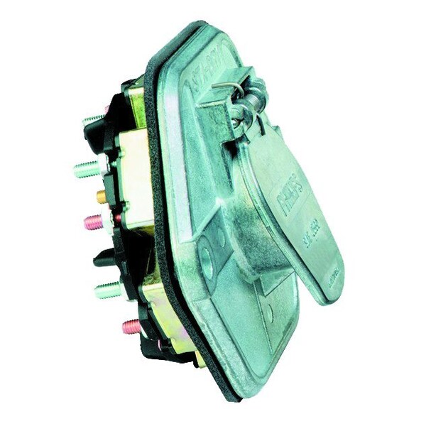 Phillips Socketbreaker, 7-Way, Sta-Dry, 20A Circuit Breaker Split Pin, Metal Housing, Screw-Type 15-762 - main